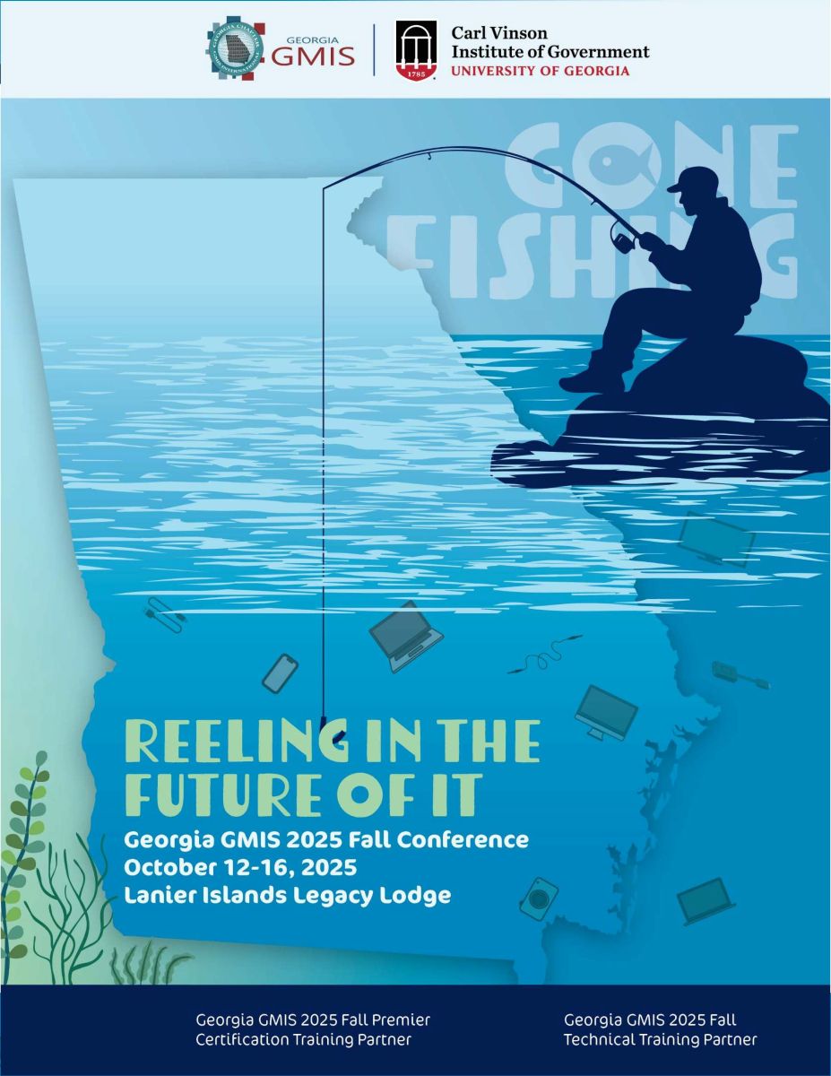 Georgia GMIS Fall 2025 Conference Booklet Cover titled 